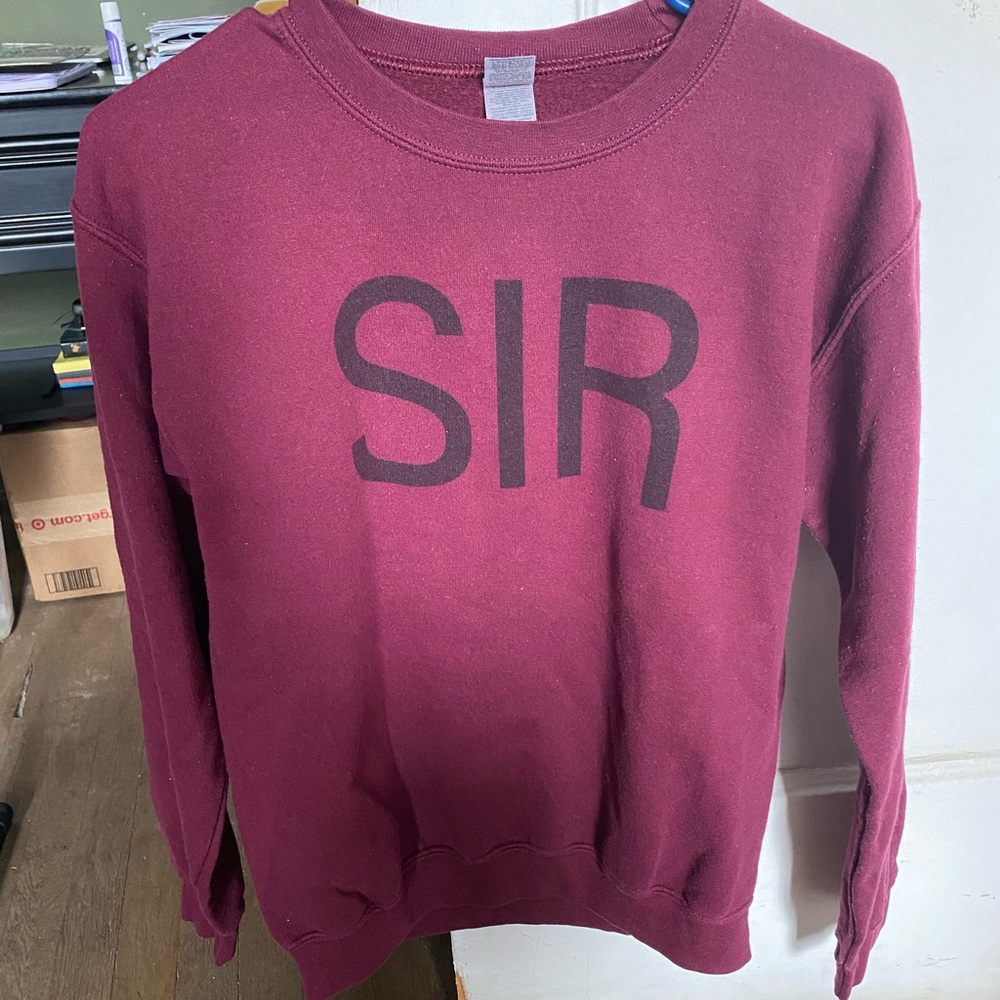 TGS Sir Maroon Sweatshirt